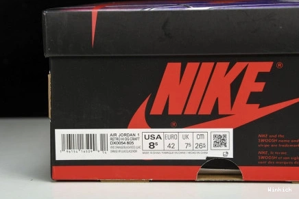 AIR 1 OG NIKE  DX0054-805 JORDAN Skyline High  0922